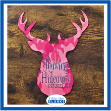 Load image into Gallery viewer, 6 or 8 Point Buck for Sublimation
