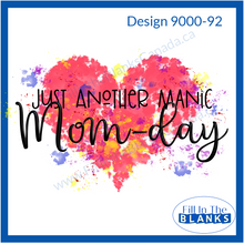 Load image into Gallery viewer, Mother's Day Designs Sublimation