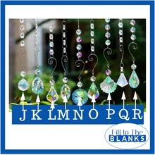 Load image into Gallery viewer, Hanging Crystals (for wind spinners)