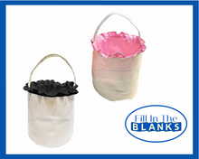 Load image into Gallery viewer, Ruffle Tote/Basket (sublimation)