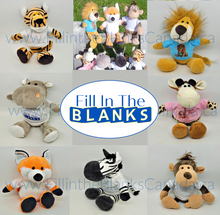 Load image into Gallery viewer, Comfort Critters with sublimation shirts