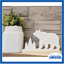Load image into Gallery viewer, Bear Pattern for Sublimation - Stand Incl.