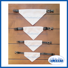 Load image into Gallery viewer, Pet Bandana with collar for Sublimation