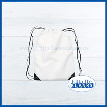 Load image into Gallery viewer, Drawstring Backpack for sublimation