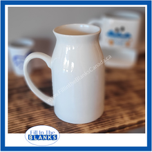 Load image into Gallery viewer, Milk Jug Mug 2 sizes - for sublimation