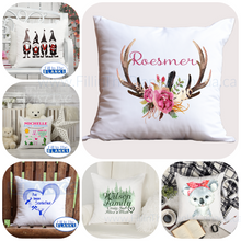 Load image into Gallery viewer, White Pillow Cover 16X16 (for Sublimation too)