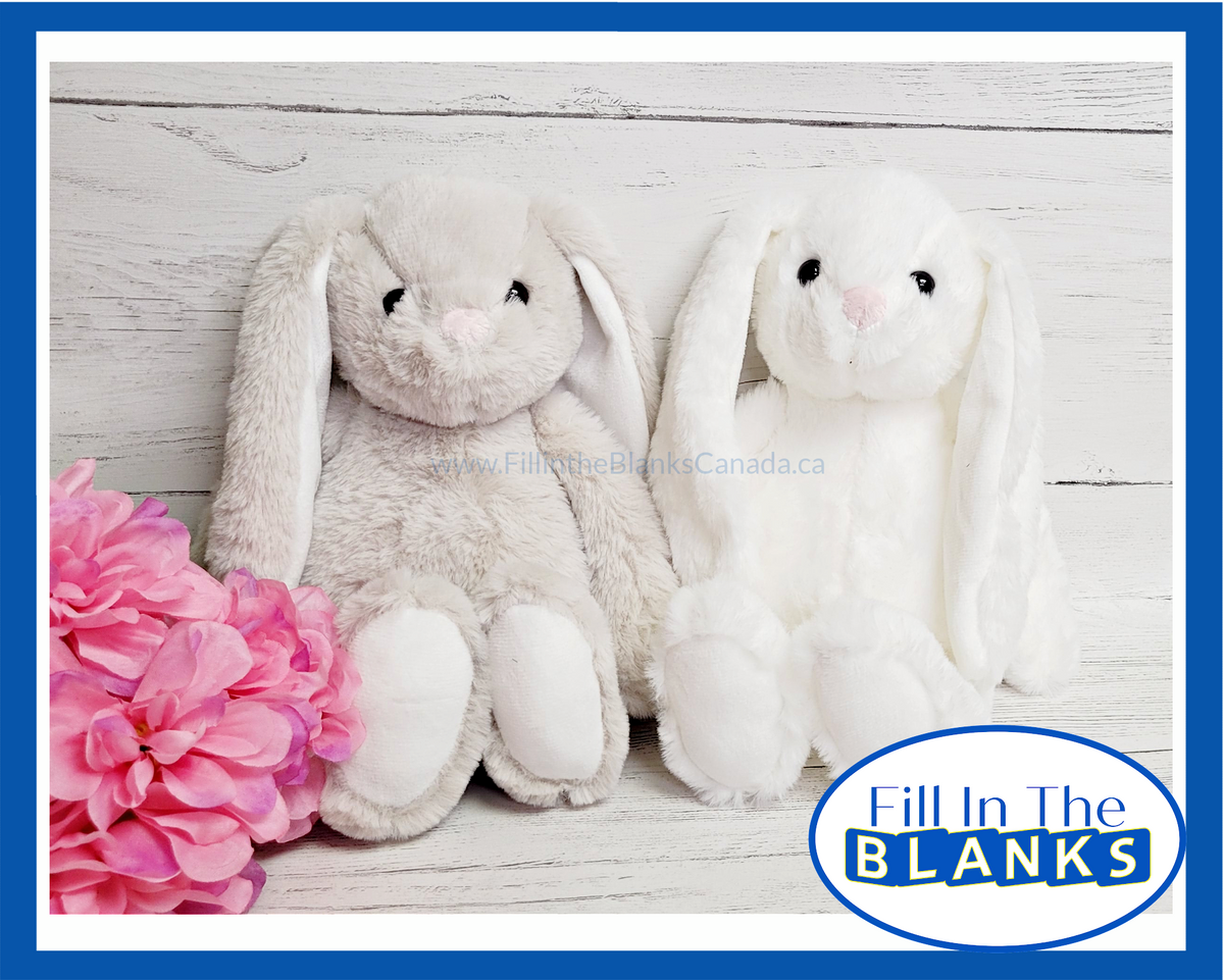 Stuffed Bunny - GREY 16 – Design Blanks