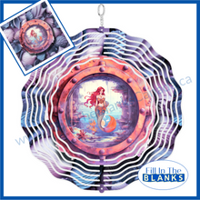 Load image into Gallery viewer, Wind Spinner for sublimation - choose between 2 shapes and 2 sizes