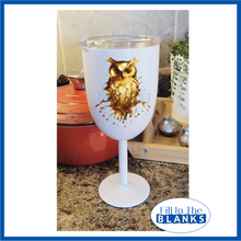 Load image into Gallery viewer, Wine Glass with stem Tumbler for Sublimation