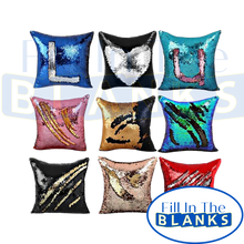 Load image into Gallery viewer, Sequin Flip Pillow Covers (for Sublimation too)