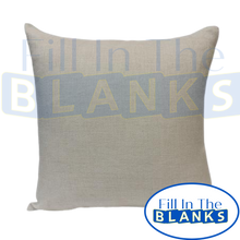 Load image into Gallery viewer, Linen Look Pillow Cover (for Sublimation too) 2 sizes