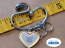 Load image into Gallery viewer, Golf Key Chain (sublimation insert)