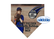 Load image into Gallery viewer, Home Plate Sign and Keychain for Sublimation