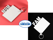 Load image into Gallery viewer, Key Chain MDF 16 Styles - Sublimation