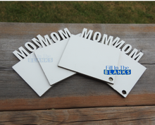 Load image into Gallery viewer, Key Chain MDF 16 Styles - Sublimation