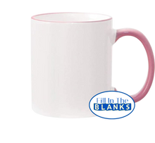 Load image into Gallery viewer, 11oz Mug with Colour - Multiple choices (for Sublimation too)