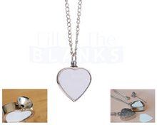 Load image into Gallery viewer, Urn / Ashes Memorial Pendant Necklace (sublimation insert)