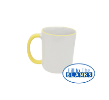 Load image into Gallery viewer, 11oz Mug with Colour - Multiple choices (for Sublimation too)