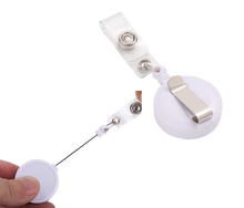 Load image into Gallery viewer, Retractable Badge Reel (with sublimation insert)