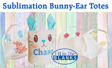 Load image into Gallery viewer, Bunny Ear Bag/Tote (sublimation)