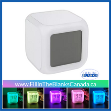 Load image into Gallery viewer, Cube clock - for sublimation