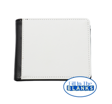 Load image into Gallery viewer, Men's Wallet Faux Leather (for Sublimation too)