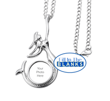 Load image into Gallery viewer, Mermaid Necklace (sublimation insert)