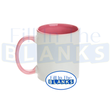 Load image into Gallery viewer, 11oz Mug with Colour - Multiple choices (for Sublimation too)