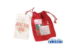 Load image into Gallery viewer, Pouches / Sacks (Red, Beige & Gold)