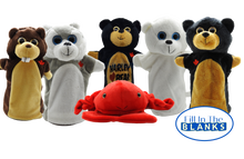 Load image into Gallery viewer, Plush Puppets (Some for Sublimation too)