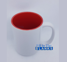 Load image into Gallery viewer, 15oz Mug with Colour 12 Options (for Sublimation)