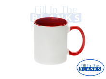 Load image into Gallery viewer, 11oz Mug with Colour - Multiple choices (for Sublimation too)