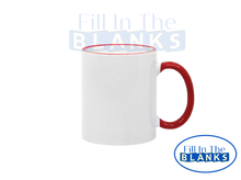 Load image into Gallery viewer, 11oz Mug with Colour - Multiple choices (for Sublimation too)