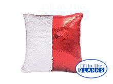 Load image into Gallery viewer, Sequin Flip Pillow Covers (for Sublimation too)