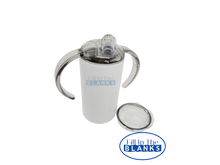 Load image into Gallery viewer, Handled Sippy Cup with Dual Lids & Replacement Lids