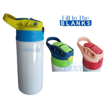 Load image into Gallery viewer, Kid's Tumbler (Sippy) Flip Top for Sublimation