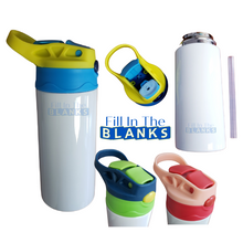 Load image into Gallery viewer, Kid's Tumbler (Sippy) Flip Top for Sublimation