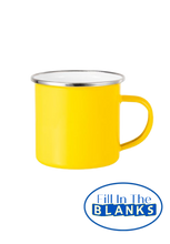 Load image into Gallery viewer, Enamel Stainless Steel Camp Mug 3 Choices (for Sublimation)