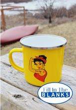 Load image into Gallery viewer, Enamel Stainless Steel Camp Mug 3 Choices (for Sublimation)