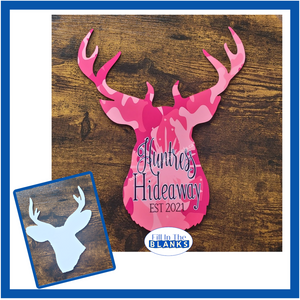 6 or 8 Point Buck for Sublimation