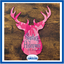 Load image into Gallery viewer, 6 or 8 Point Buck for Sublimation
