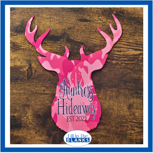 6 or 8 Point Buck for Sublimation