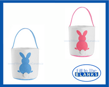 Load image into Gallery viewer, Bunny Tail Tote/Basket (sublimation)

