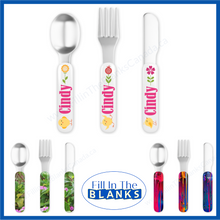 Load image into Gallery viewer, Children&#39;s Cutlery Set for Sublimation
