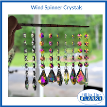 Load image into Gallery viewer, Hanging Crystals (for wind spinners)
