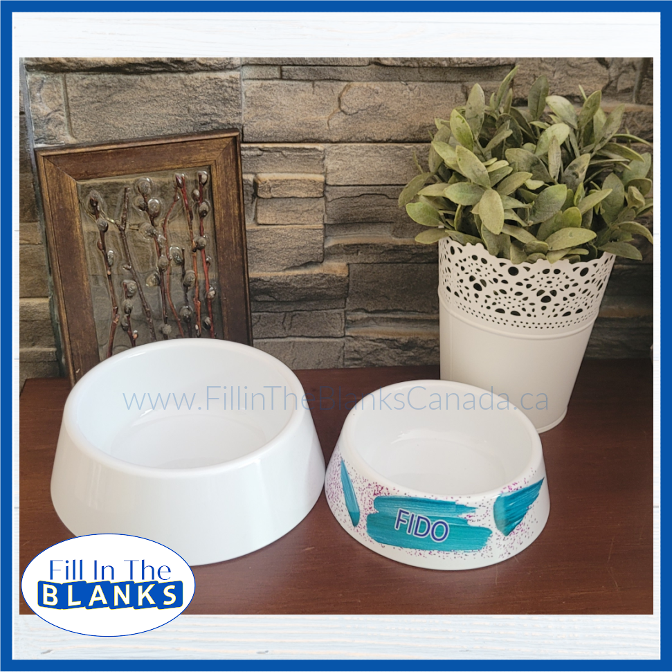 Pet / Dog Bowl for Sublimation