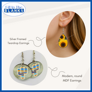 Earrings for Sublimation