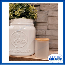 Load image into Gallery viewer, Frosted Candle Jar - for sublimation
