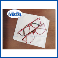 Eyeglass cleaning cloth for sublimation