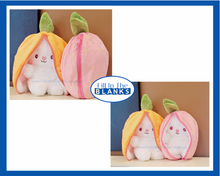 Load image into Gallery viewer, Peek a boo Bunny Carrot/Strawberry
